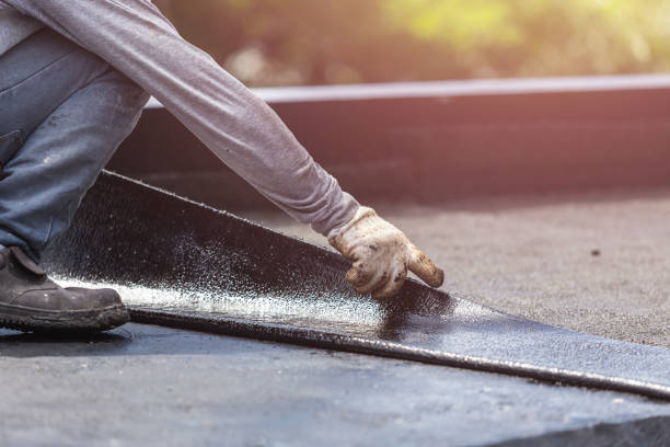 Professional Emergency Waterproofing technician working in Oneonta, AL